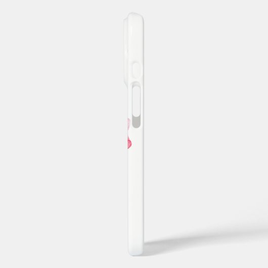 pink bow phone case (Achterkant / Links)