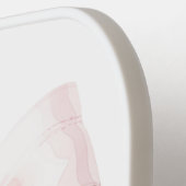 Pink Bow Pickleball Paddle - Monogram cadeau voor (Links Detail)