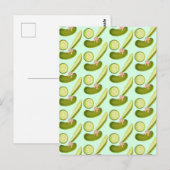 Pink Bow Pickles Briefkaart (Voorkant / Achterkant)