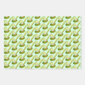 Pink Bow Pickles Inpakpapier Vel (Voorkant 2)