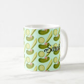 Pink Bow Pickles Koffiemok (Voorkant rechts)