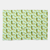 Pink Bow Pickles Theedoek (Horizontaal)