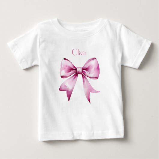 Pink Bow Ribbon Nursery (Voorkant)