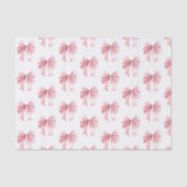 Pink Bow  Tissuepapier (Voorkant)