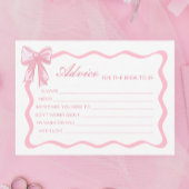 Pink Bow Vrijgezellenfeest Advies voor de bruid Ka Kaart