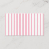 Pink Bow Vrijgezellenfeest Datum Nachtideeën Informatiekaartje (Achterkant)