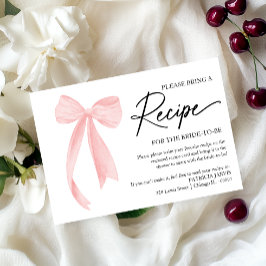 Pink Bow Vrijgezellenfeest Recept Aanvraagbehuizin Kaart