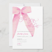 Pink Bow Ze is Tying the Knot Vrijgezellenfeest In Kaart (Voorkant)