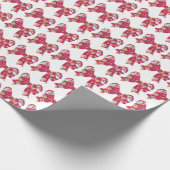 Pink Bows. Cadeaupapier (Hoek)