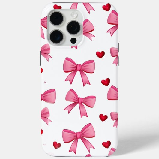 Pink Bows Case-Mate iPhone Case (Achterkant)