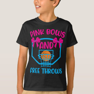 Pink Bows en Free Throws geslacht onthullen T-shirt