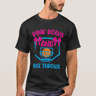 Pink Bows en Free Throws onthullen design T-shirt