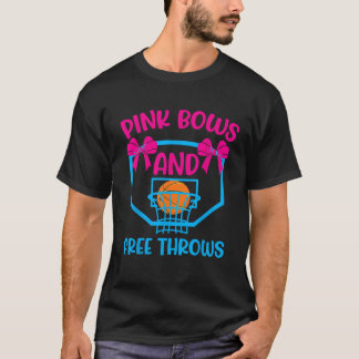 Pink Bows en Free Throws onthullen design T-shirt