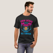 Pink Bows en Free Throws onthullen design T-shirt (Voorkant volledig)