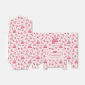 Pink Bows Merry Little Baby Shower Thank You Bedankdoosjes (Uitgevouwen)