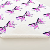 Pink Bows Sherpa Deken (3/4)