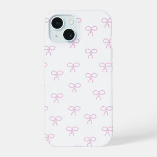 Pink Bows telefoonhoesje iPhone 15 Case