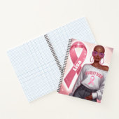 Pink Breast Cancer Awareness Spiral Notitieboek (Binnen)