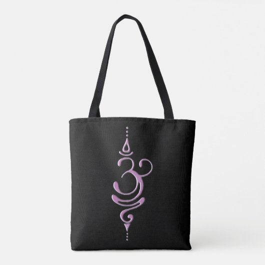 Pink Breathe Tote Bag (Achterkant)