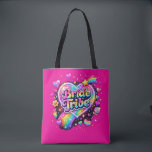 Pink Bride Tribe Bridesmaid Gift All Over Print  Tote Bag<br><div class="desc">The Ultimate Bridesmaid Appreciation Gift Show your "I Do Crew" some love with the Pink Bride Tribe Bridesmaid Gift All Over Print Tote Bag. This medium 16" x 16" tote is the perfect Bridesmaid Proposal Pink Gift Bag, designed to hold everything from wedding day essentials to bachelorette party favors. Crafted...</div>
