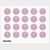 Pink Bride's favoriete huwelijksgunst sticker (Vel)