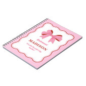 Pink Bridesmaid Bachelorette Notitieboek (Linkerzijde)