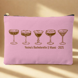 Pink Bridesmaid Espresso Martini Bachelorette Etui