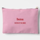 Pink Bridesmaid Espresso Martini Bachelorette Etui (Achterkant)