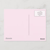 PINK BROWN HEART TREE SPRING LOVE CUTE GRAPHICS PO BRIEFKAART (Achterkant)