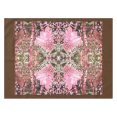 Pink & Brown Paradise Special Moment tafelkleed (Voorkant (Horizontaal))