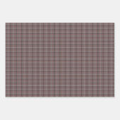 Pink Brown Plaid Classic Pattern Inpakpapier Vel (Voorkant 2)