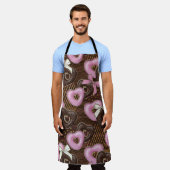 PINK & BROWN VALENTIJNSDAG HEART DONUTS SCHORT (Gedragen)