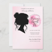 Pink Bubblegum Dream Candy Sweet 16 Celebration Kaart (Voorkant)