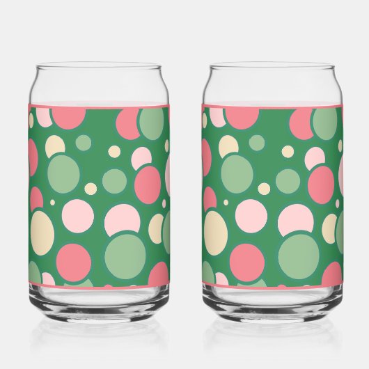 Pink Bubbles Soda Glass Blikvorm Glas (Rechts)