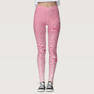 Pink Bubely Champagne Leggings