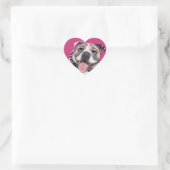 Pink Bulldog Stickers (Tas)