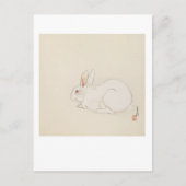 Pink Bunny Briefkaart (Voorkant)