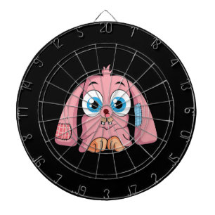Pink Bunny Dartbord