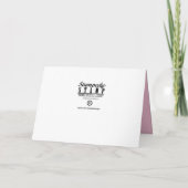 Pink Bunny Girl Bachelorette Party Uitnodiging (Achterkant)