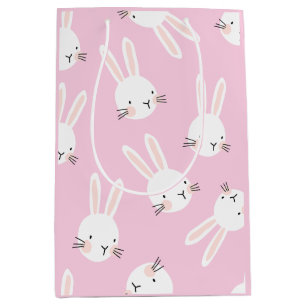 Pink Bunny Medium Cadeauzakje