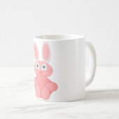 PINK BUNNY RABBIT KOFFIEMOK (Voorkant rechts)