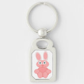PINK BUNNY RABBIT SLEUTELHANGER (Voorkant)