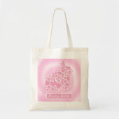 Pink Bunny Tote Bag (Voorkant)