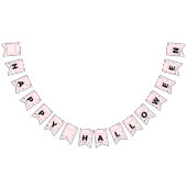 Pink Bunting halloween banner (Alle)