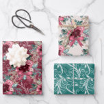 PINK BURGUNDY CHRISTMAS WATERVERF FLOWERS INPAKPAPIER VEL<br><div class="desc">PINK BURGUNDY CHRISTMAS WATERVERF FLOWERS</div>