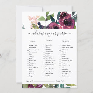 Pink Burgundy Flora Wat zit er in je Kaart voor pa