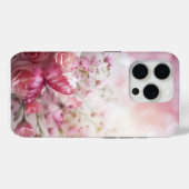 Pink Butterflies and Roses Case-Mate iPhone Case (Achterkant (horizontaal))