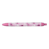 Pink Butterfly Cute Kawaii Personalized Pen (Voorkant)