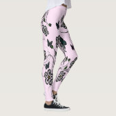 Pink Butterfly Garden Leggings (Rechts)