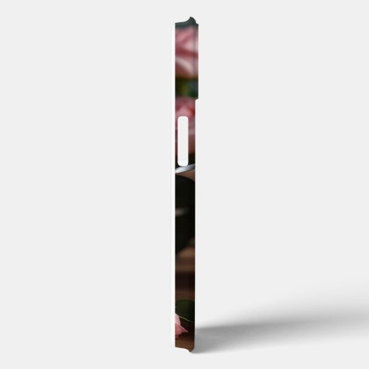 Pink Cabbage Rose Tea iPhone / iPad case (Achterkant / Rechts)